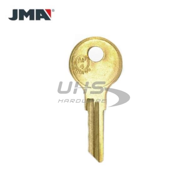 Jma JMA: AP4 / K104 / 104AM Chicago 6-Wafer Cabinet Key (JMA CHI-7DE) JMA-CHI-7DE - main